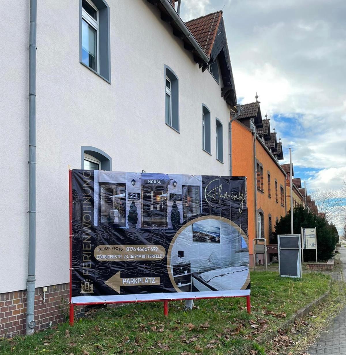 Ferienwohnung Flaming House Bitterfeld Eksteriør billede